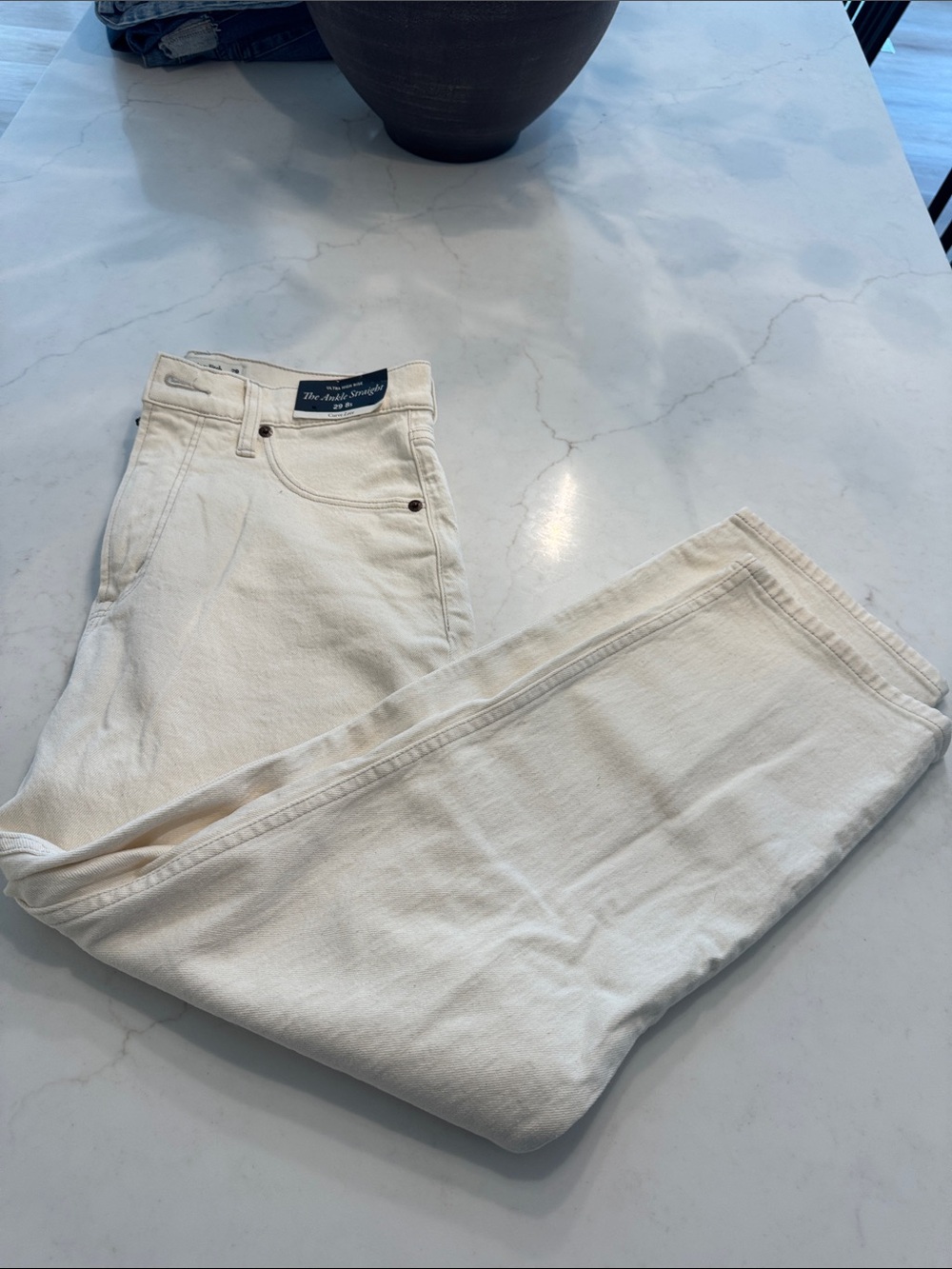 Abercrombie ankle straight jeans - curve love